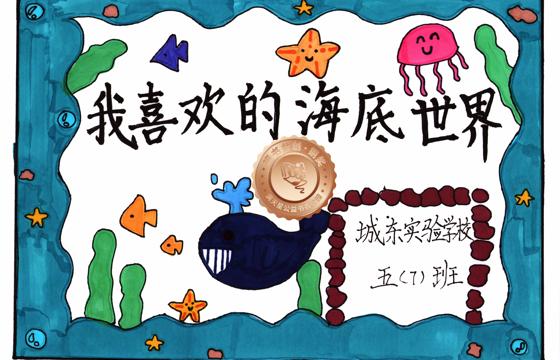 大埔县铜奖 | 《我喜欢的海底世界》